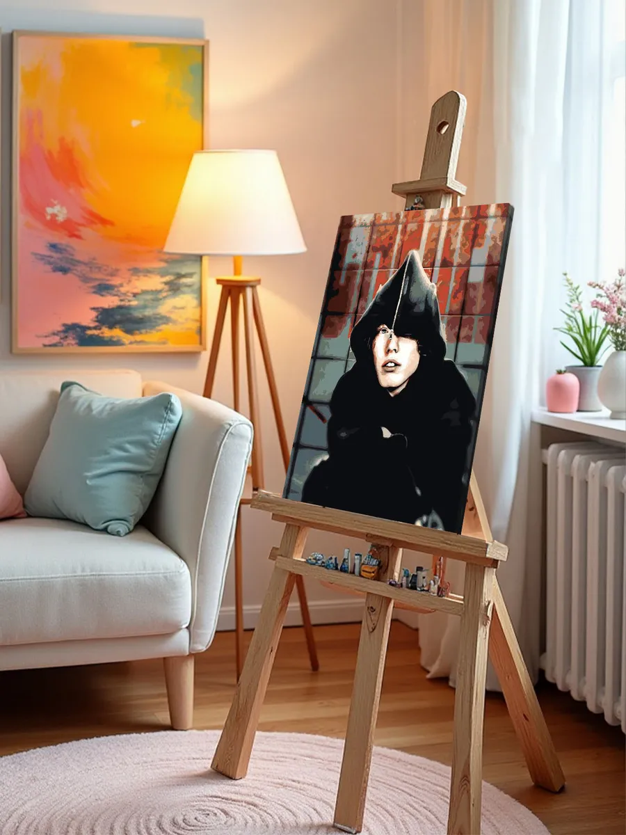 Картина по номерам «Рэпер Pepel Nahudi Пепел Нахуди: Арт» — картинка 10