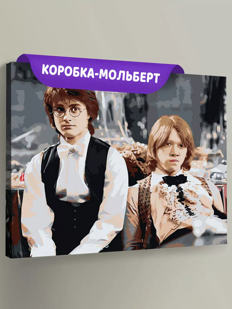 Картина по номерам «Гарри Поттер: бал, Рон Уизли, Кубок огня»