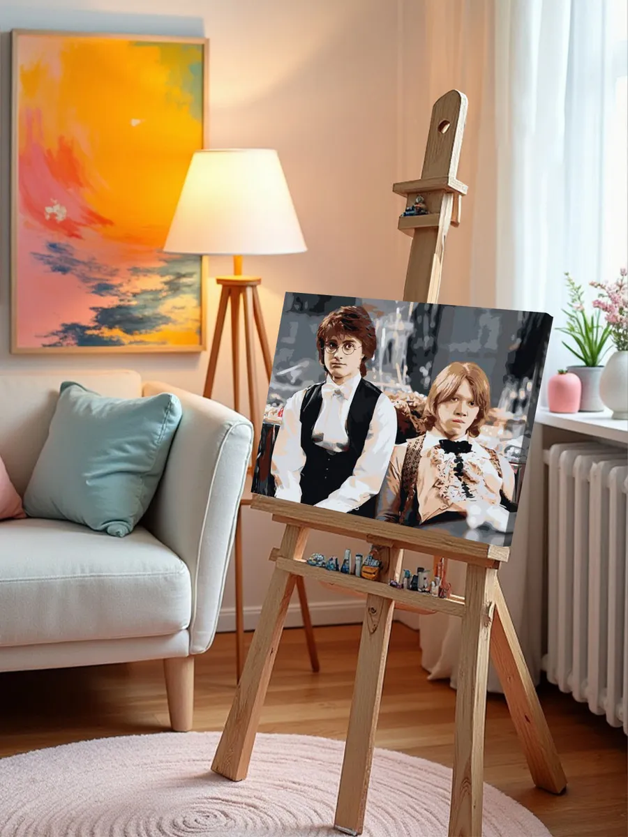 Картина по номерам «Гарри Поттер: бал, Рон Уизли, Кубок огня» — картинка 10