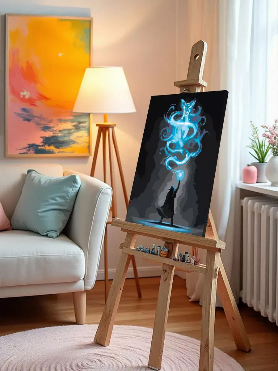 Картина по номерам «Гарри Поттер: Северус Снейп, лань Лили» — картинка 10