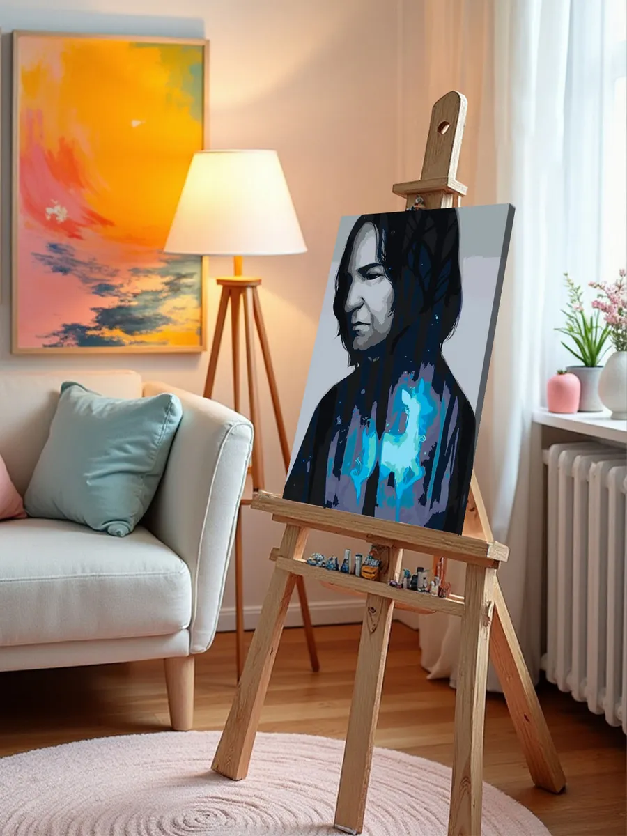 Картина по номерам «Гарри Поттер: Северус Снейп, лань Лили» — картинка 10