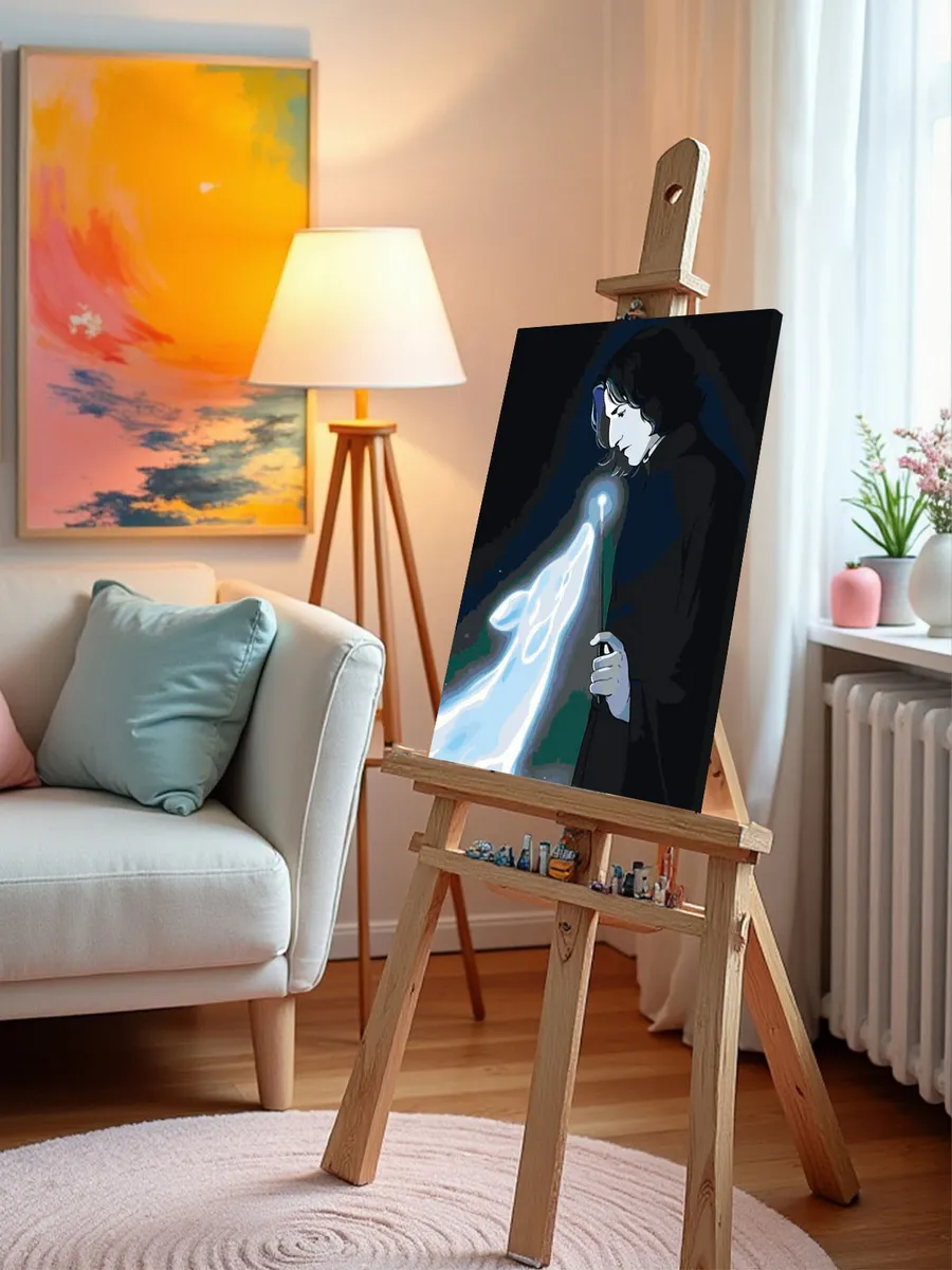 Картина по номерам «Гарри Поттер: Северус Снейп, лань Лили» — картинка 10