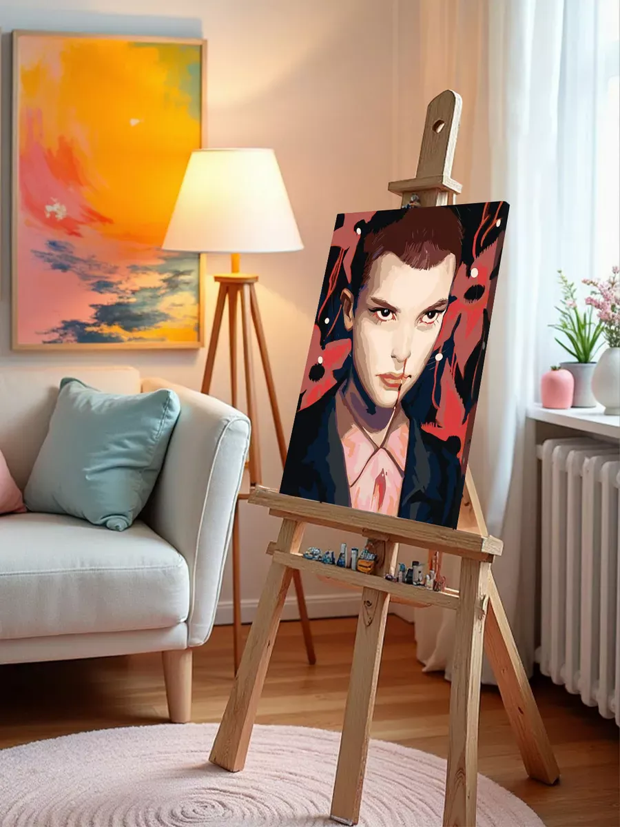 Картина по номерам «Очень странные дела ОСД: 11 арт 40x50» — картинка 9