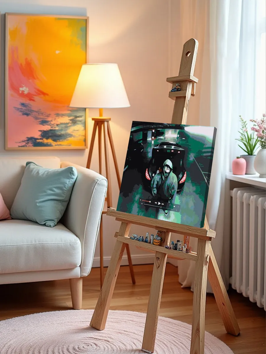 Картина по номерам «CMH: Руслан Crazy Mega Hell, альбом RAW» — картинка 9