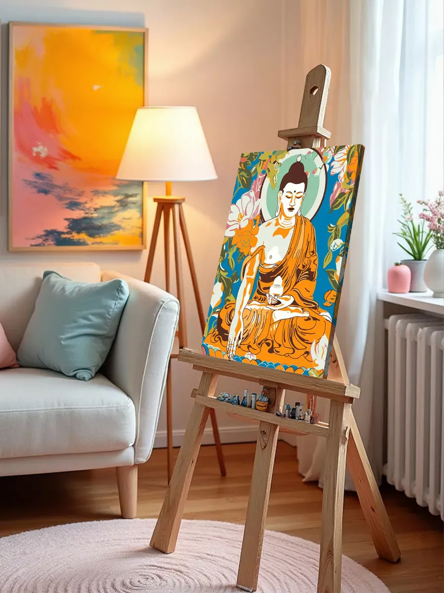 Картина по номерам «Религия, буддийская тематика: Будда арт» — картинка 9