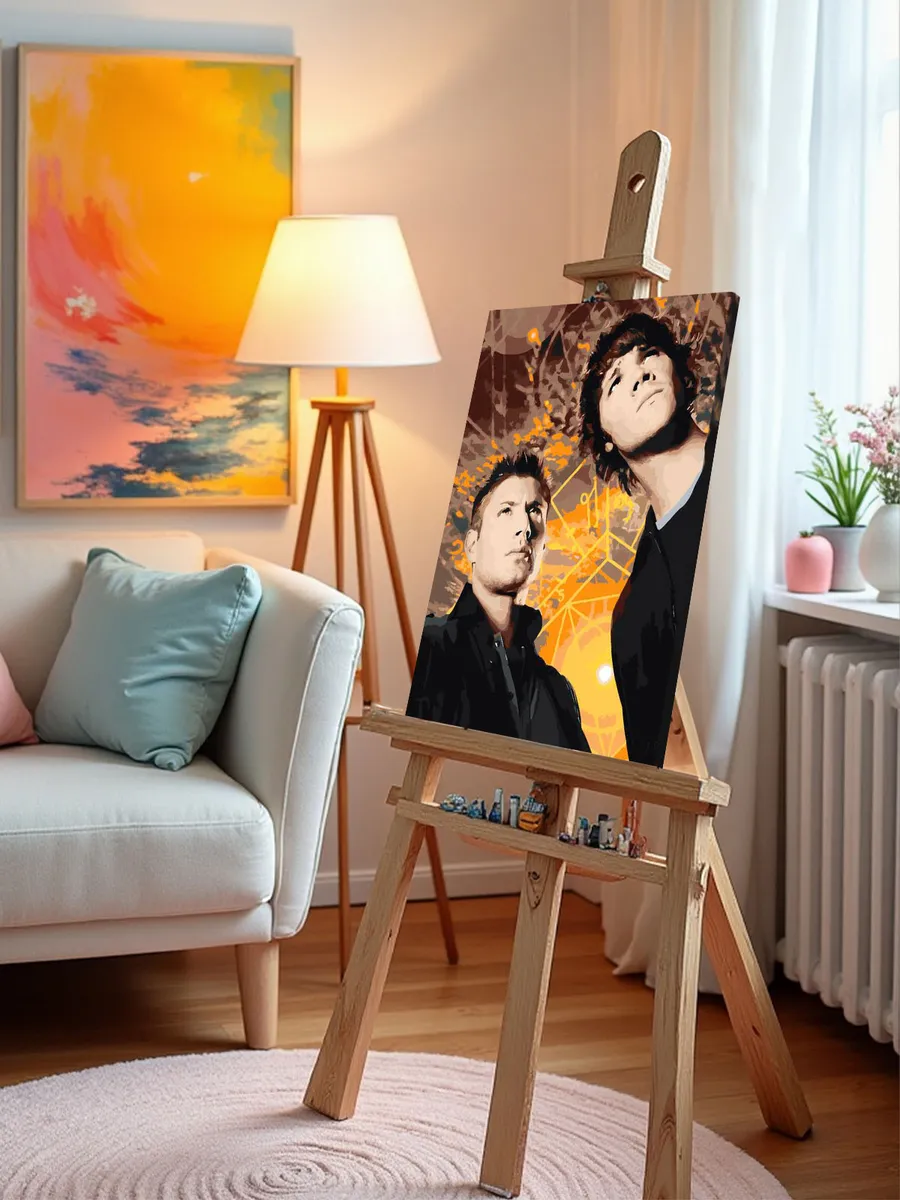 Картина по номерам «Сверхъестественное: Дин и Сэм Винчестеры» — картинка 10