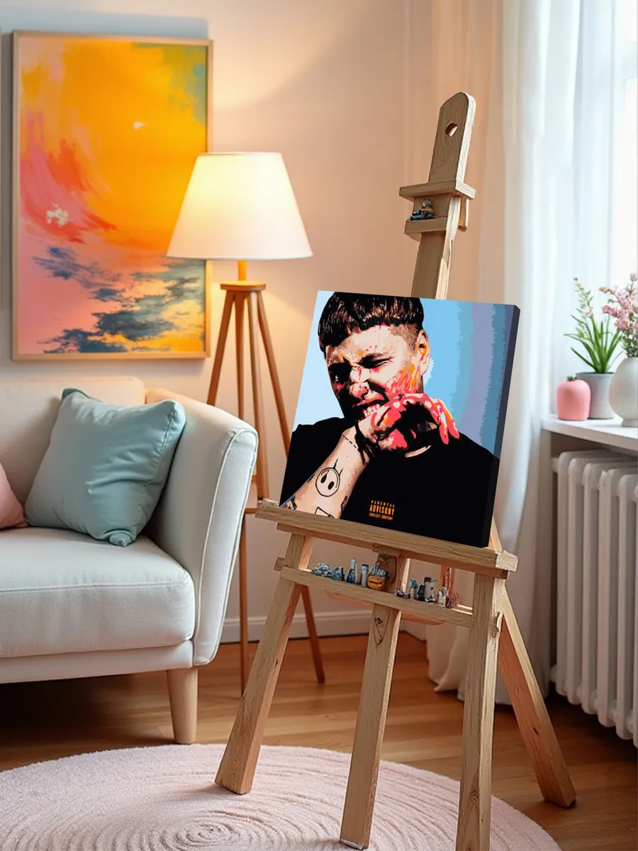 Картина по номерам, светящаяся в темноте «CMH: альбом PAYDAY» — картинка 9