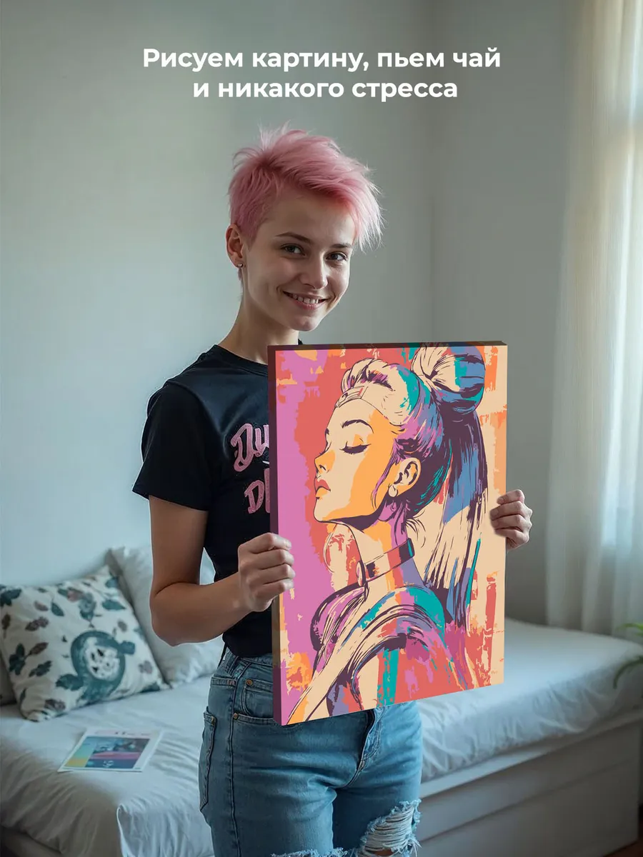 Картина по номерам «Аниме Сейлор Мун Sailor Moon: портрет арт» — картинка 6