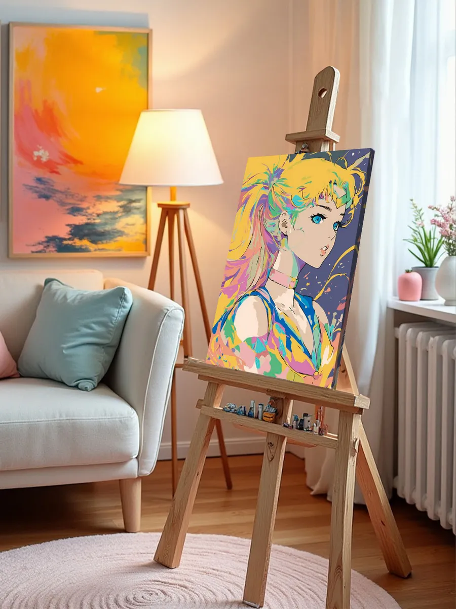 Картина по номерам «Аниме Сейлор Мун Sailor Moon: портрет» — картинка 9