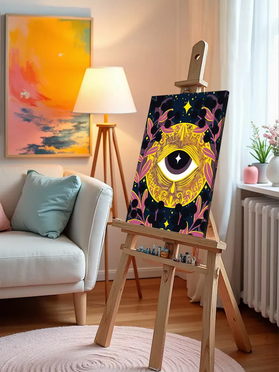 Картина по номерам «Таро, эзотерика: магический глаз арт» — картинка 9