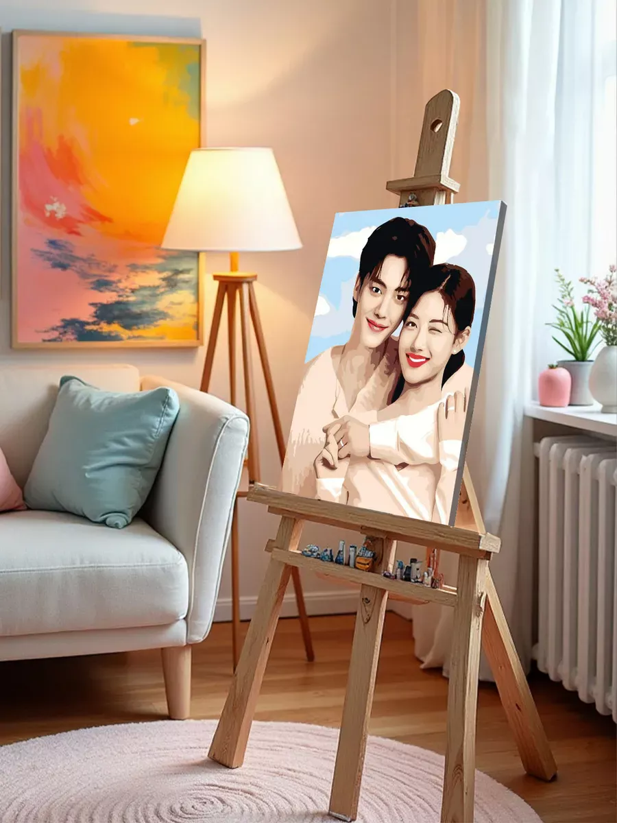 Картина по номерам «Дорама Мой демон: актеры, Корея» — картинка 9