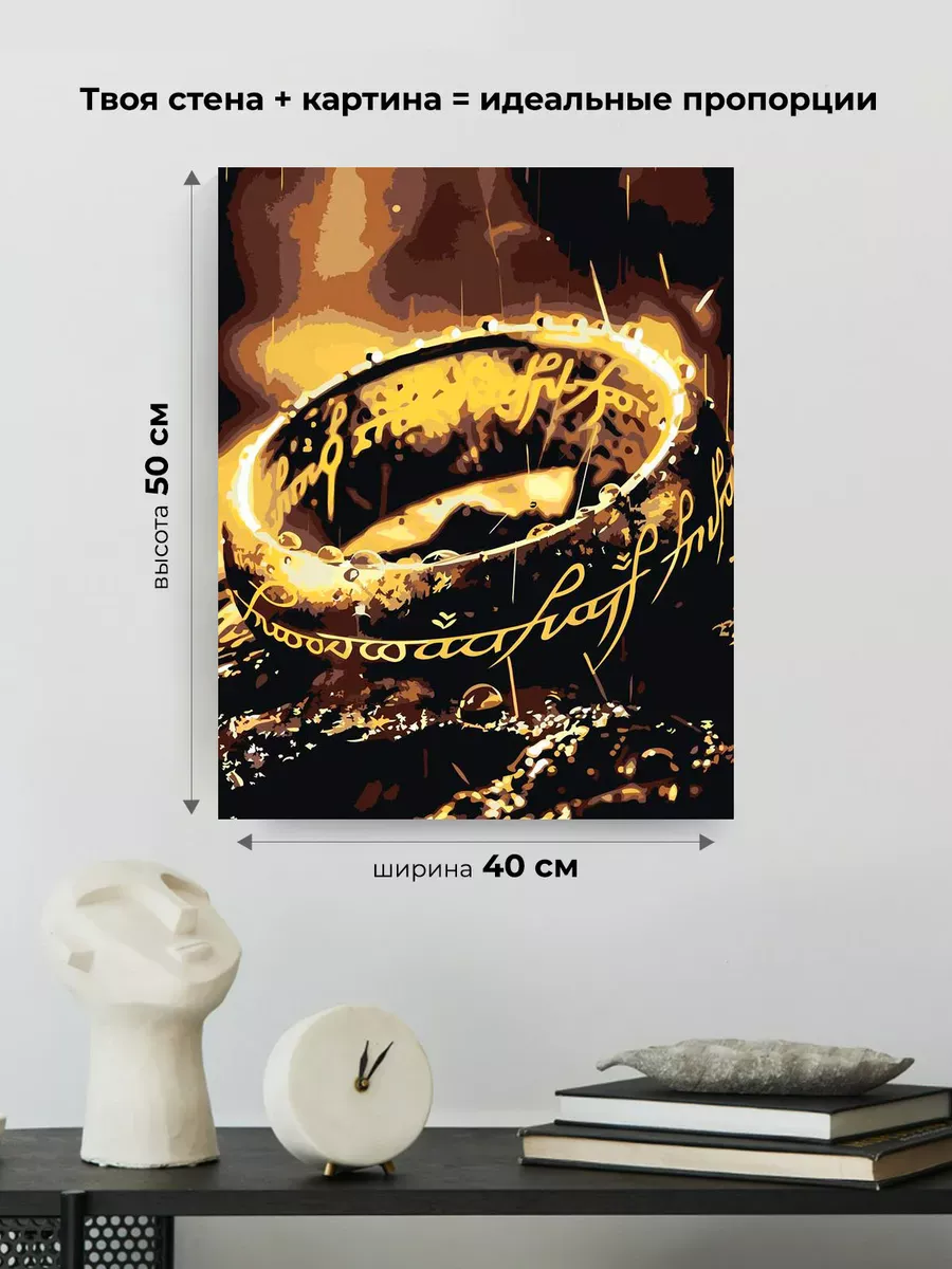 Картина по номерам «Властелин Колец: кольцо Всевластья» — картинка 3