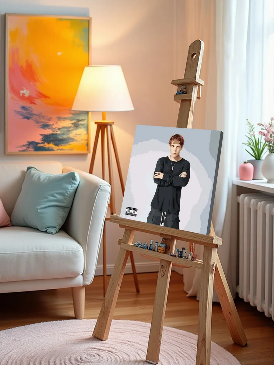 Картина по номерам «Рэпер Toxis Токсис: альбом Изнутри» — картинка 9