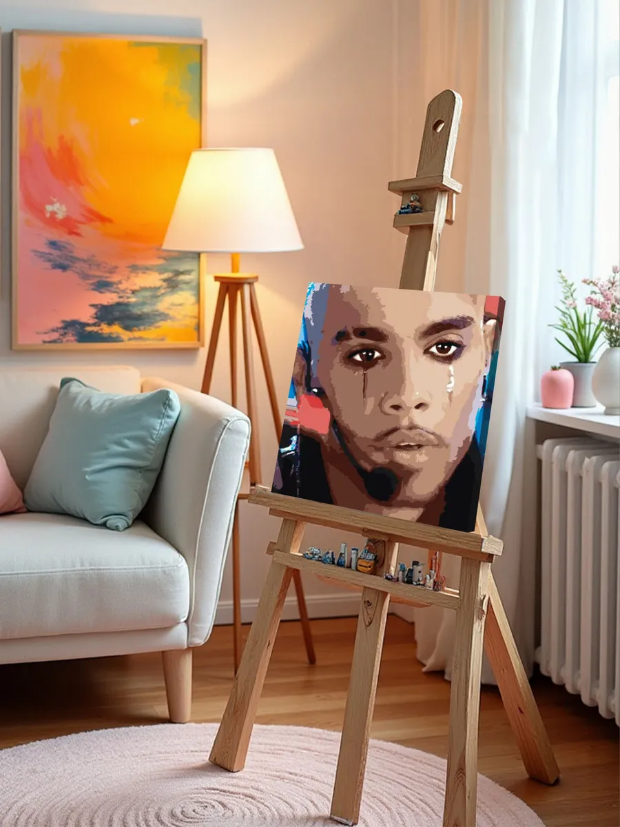 Картина по номерам «OG buda ОГ буда, Егор Крид: Плачут небеса» — картинка 9