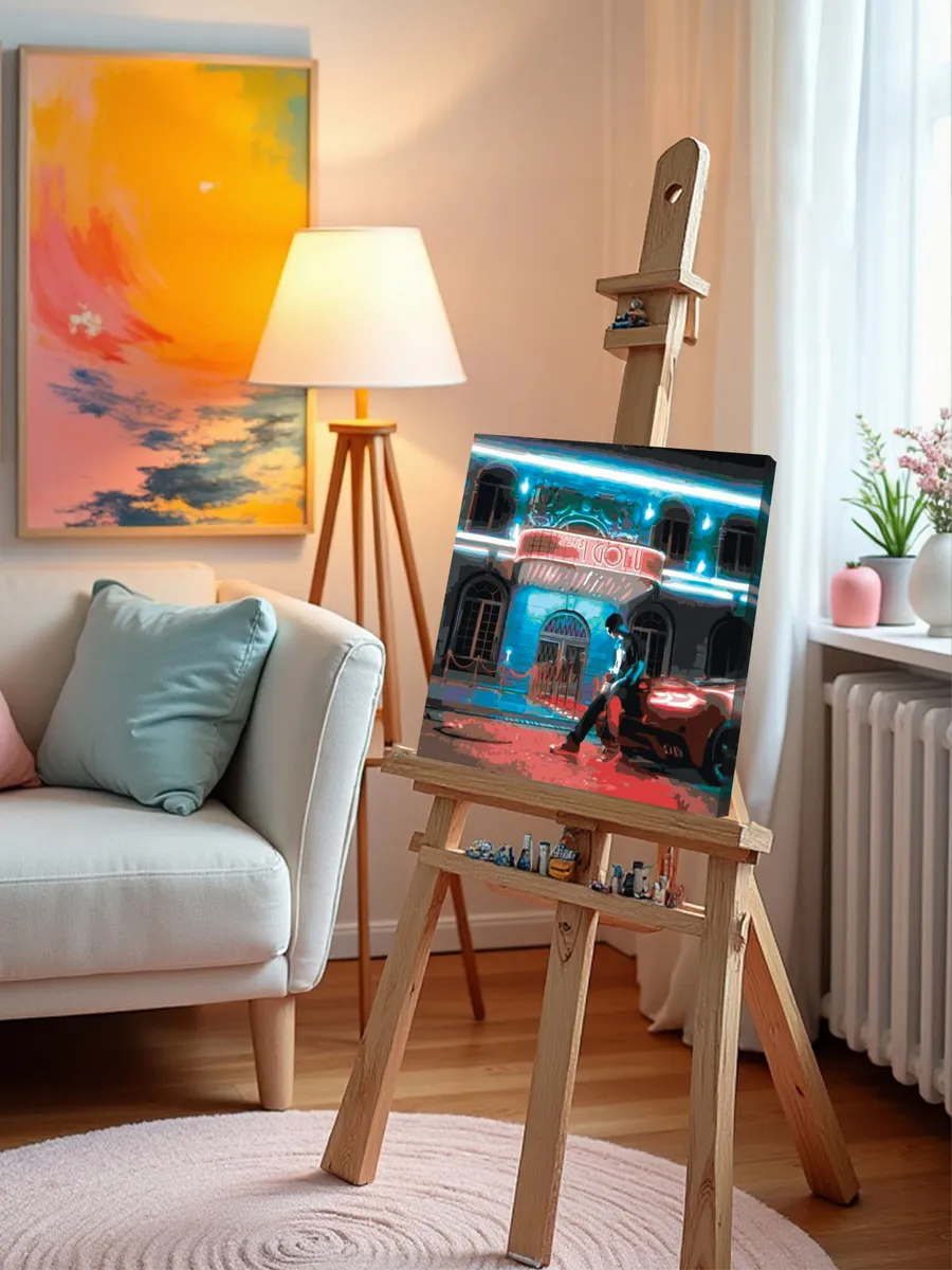 Картина по номерам «Рэпер Toxis Токсис: I GOT U обложка» — картинка 9