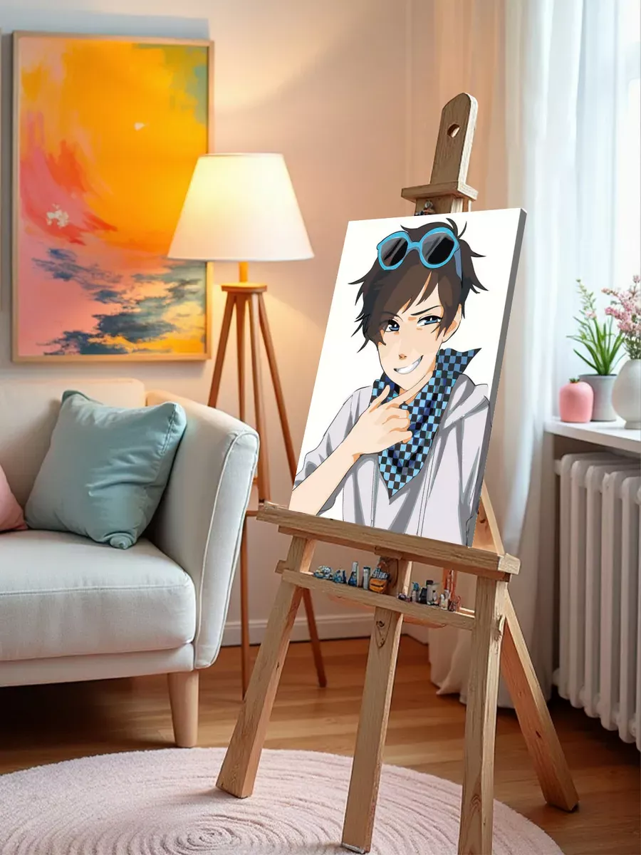 Картина по номерам «Стример Лололошка MrLololoshka арт» — картинка 9