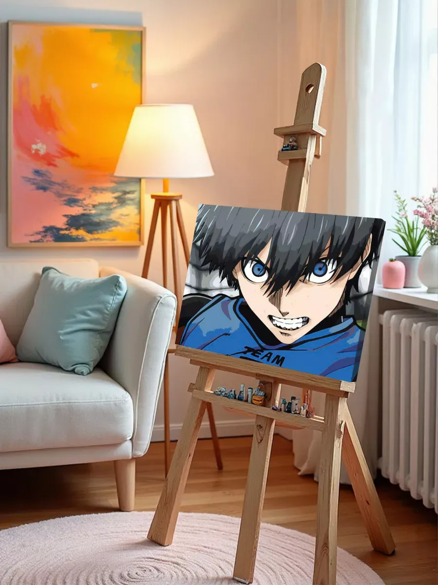 Картина по номерам «Аниме манга Синяя тюрьма Блю Лок, Ёити» — картинка 9