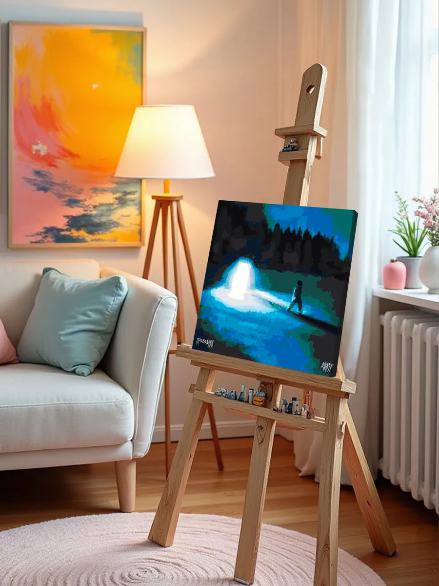 Картина по номерам «Рок и рэп музыкант Джизус: Проводник» — картинка 9