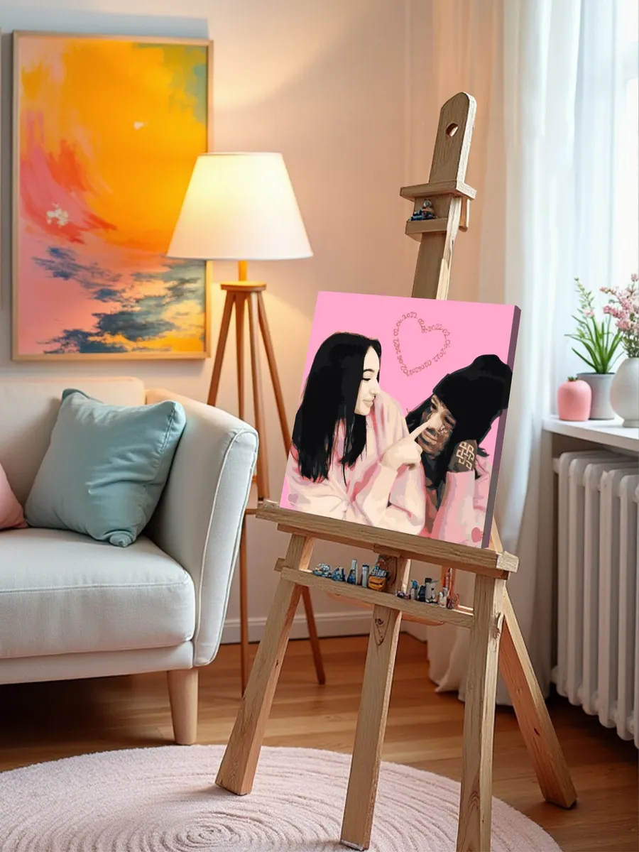 Картина по номерам «Рэпер Кишлак и Саша Razval: На двоих» — картинка 9