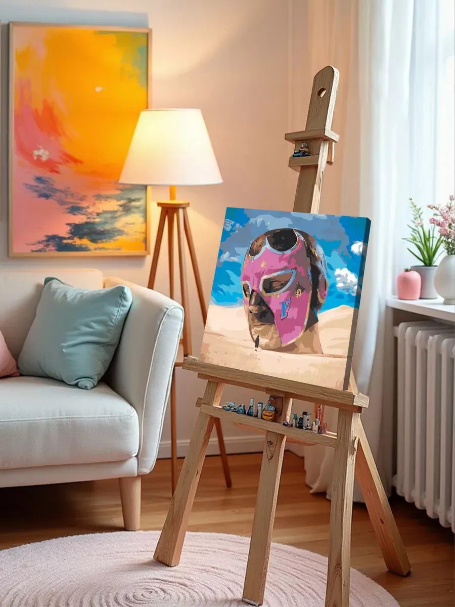 Картина по номерам «Рэпер Гон Флад GONE.Fludd: Fluddality» — картинка 10