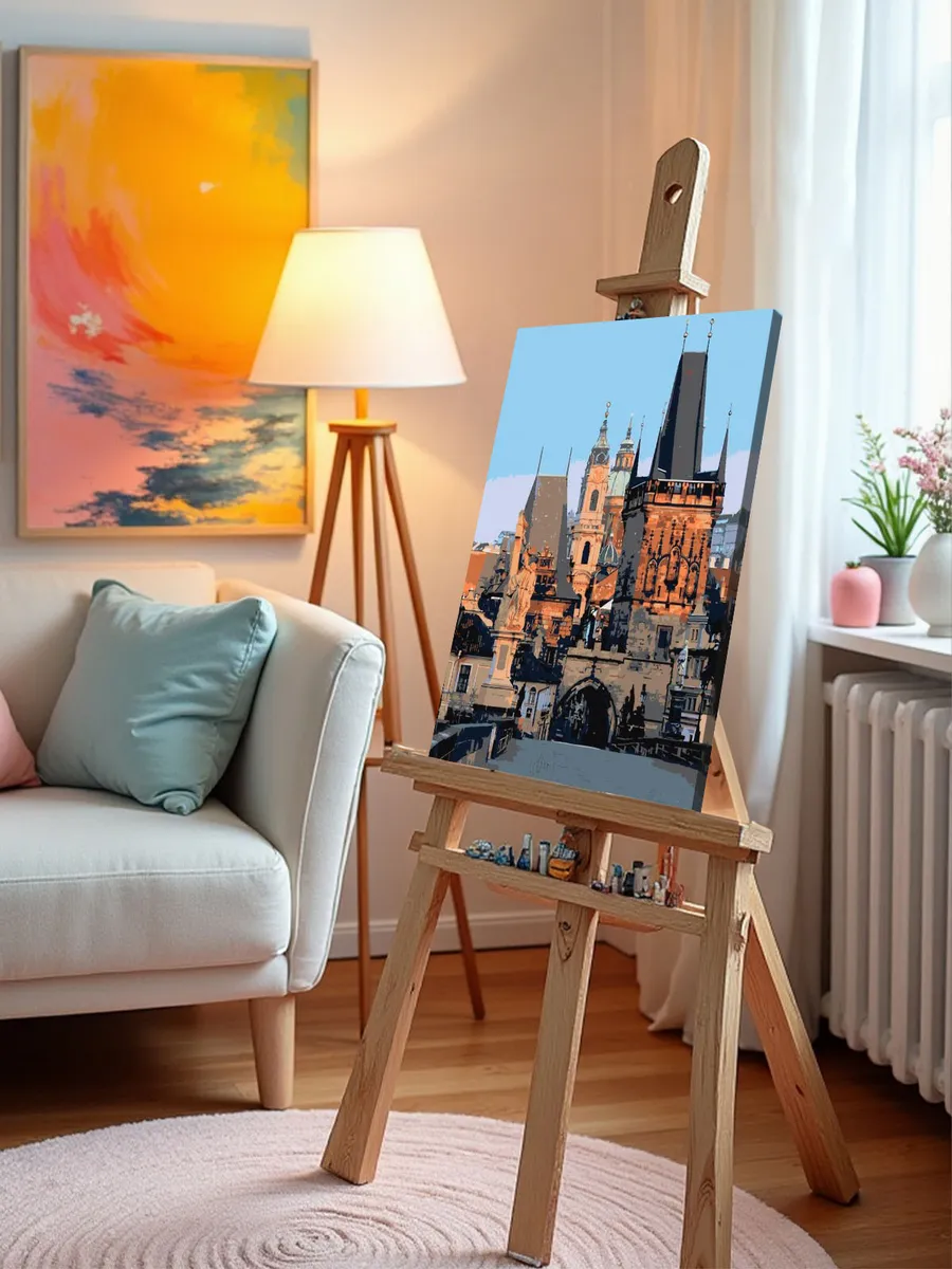 Картина по номерам «Прага» — картинка 9