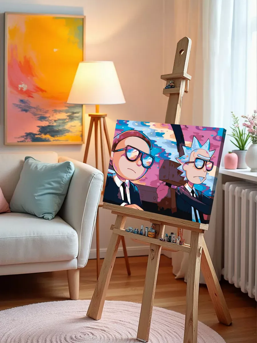 Картина по номерам «Рик и Морти» — картинка 10