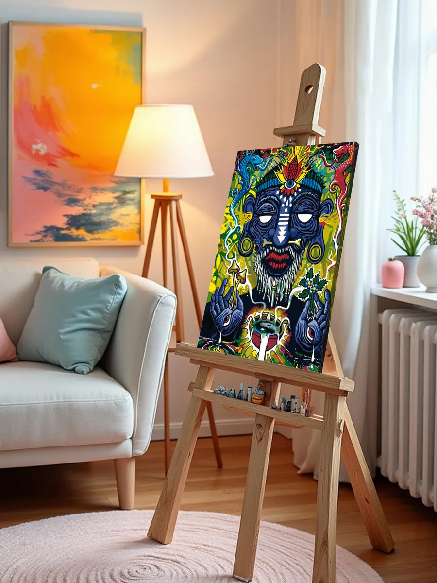 Картина по номерам «Шаман» — картинка 9