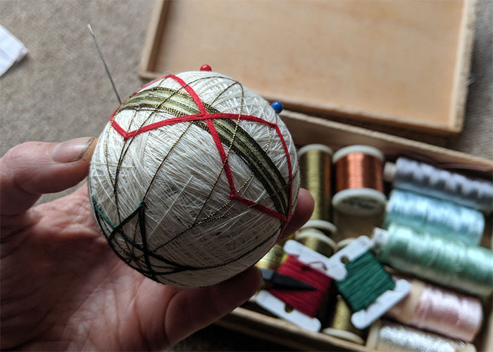 Искусство плетёных шаров «тэмари»