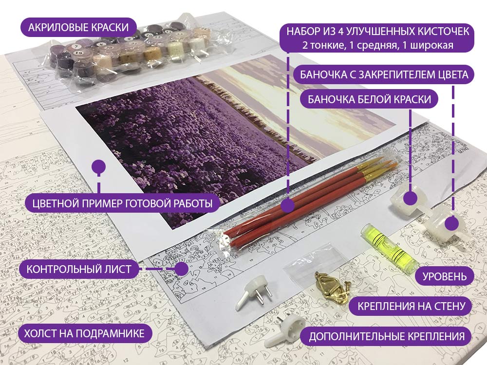 Картины по номерам — советы, методы и хитрости раскрашивания