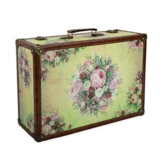 Декоративная шкатулка-чемоданчик «Букет», 39х27х14 см, Gamma