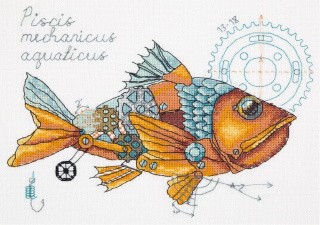 Набор для вышивания «Рыба механическая»