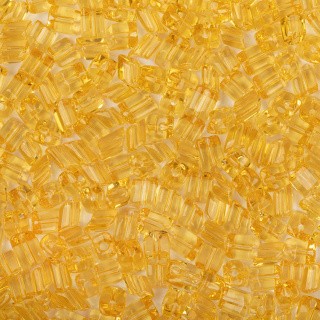 Бисер Чехия OBLONG 321-71001 3,5 мм, 50 г, цвет: 10020 светло-желтый