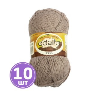 Пряжа Adelia KISS (25), серый, 10 шт. по 50 г Пряжа Adelia KISS (25), серый, 10 шт. по 50 г