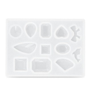 Силиконовый молд Epoxy Master для украшений, 8х6 см