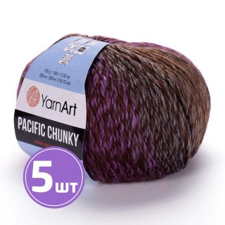 Пряжа YarnArt Pacific Chunky (307), мультиколор, 5 шт. по 100 г