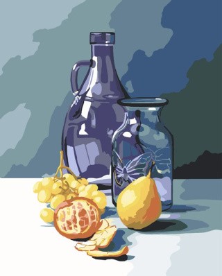 Картина по номерам «Фруктовый натюрморт» Картина по номерам «Фруктовый натюрморт»