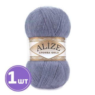 Пряжа ALIZE Angora Gold (203), джинс меланж, 1 шт. 100 г