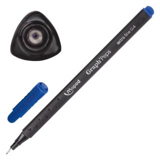 Ручка капиллярная (линер) MAPED «Graph' peps», синяя