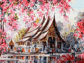 Картина по номерам «Весенний Тайланд»