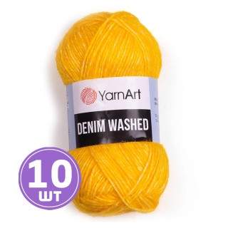 Пряжа YarnArt Denim Washed2 (Деним вошд 2) (901), меланж дыня, 10 шт. по 50 г Пряжа YarnArt Denim Washed2 (Деним вошд 2) (901), меланж дыня, 10 шт. по 50 г