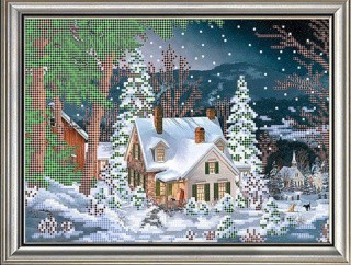 Рисунок на ткани «Зимушка» Рисунок на ткани «Зимушка»