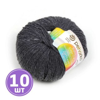 Пряжа Пехорка Детский каприз (446), темно-серый, 10 шт. по 50 г Пряжа Пехорка Детский каприз (446), темно-серый, 10 шт. по 50 г