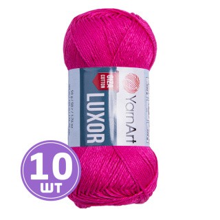 Пряжа YarnArt Luxor (Луксор гиза коттон) (1206), азалия, 10 шт. по 50 г Пряжа YarnArt Luxor (Луксор гиза коттон) (1206), азалия, 10 шт. по 50 г