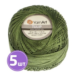 Пряжа YarnArt TULIP (423), фисташковый, 5 шт. по 50 г Пряжа YarnArt TULIP (423), фисташковый, 5 шт. по 50 г