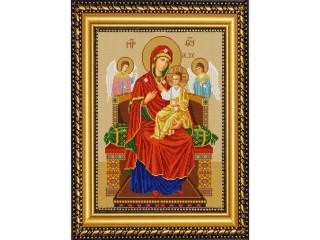 Рисунок на ткани «Богородица Всецарица (Пантанасса)»
