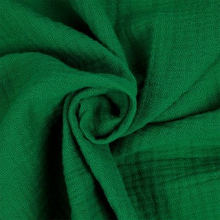 Ткань Муслин, 5 м x 130 см, 125 г/м², цвет: зеленый, TBY