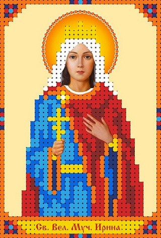 Рисунок на ткани «Святая Ирина» Рисунок на ткани «Святая Ирина»