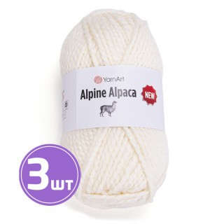 Пряжа YarnArt Alpine Alpaca New (Альпина альпака нью) (1433), суровый, 3 шт. по 150 г Пряжа YarnArt Alpine Alpaca New (Альпина альпака нью) (1433), суровый, 3 шт. по 150 г