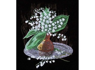 Набор для вышивания «Ландыши» Набор для вышивания «Ландыши»