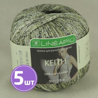 Пряжа LineaPIU KEITH (32854), мозайка, 5 шт. по 50 г Пряжа LineaPIU KEITH (32854), мозайка, 5 шт. по 50 г